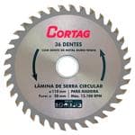 Disco Serra Madeira 36 dentes 4.1/2" 110mm Cortag