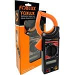 Multímetro Digital com Alicate Amperímetro - Foxlux