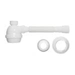 Sifão Tubo Extensivo com Copo Branco Blukit