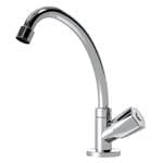 Torneira Cozinha Bica Móvel Mesa Inox C-50 - Gold Flex